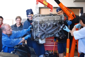 Cleantech Institute- Removal of ICE Porsche 944