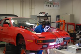 Welding at Clean Tech Institute