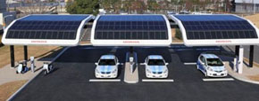 EV-solar hub